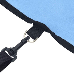 vidaXL Horse Blanket Full Aqua 95 cm Polar fleece 6