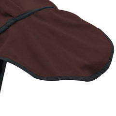 vidaXL Horse Blanket Full Dark Brown 95 cm Polar fleece 6