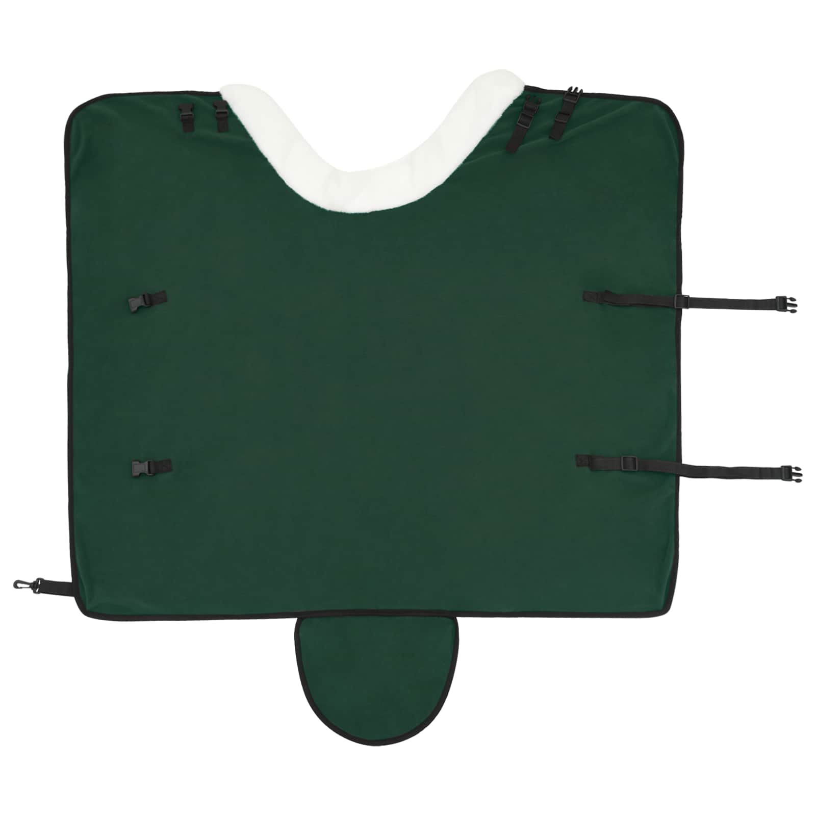 vidaXL Horse Blanket Full Dark Green 95 cm Polar fleece 5
