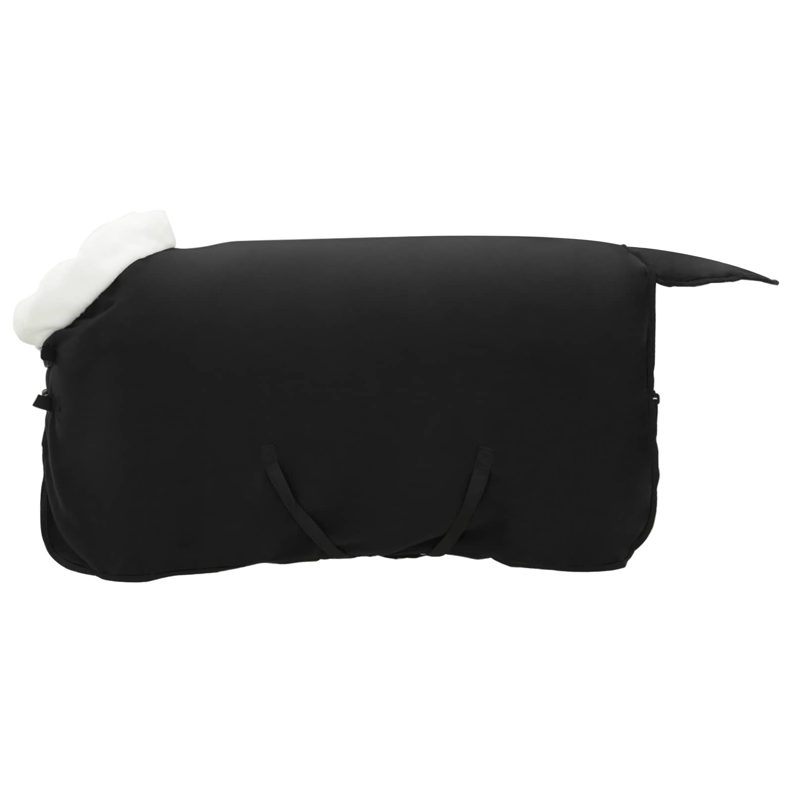 vidaXL Horse Blanket Black 105 cm Polar fleece 2