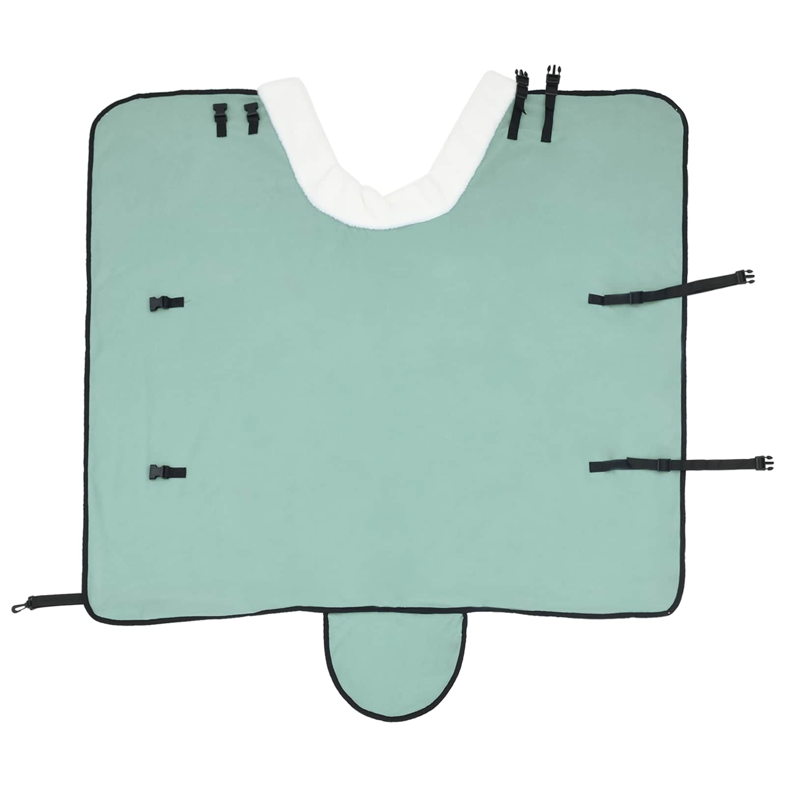 vidaXL Horse Blanket Special Green 115 cm Polar fleece 5