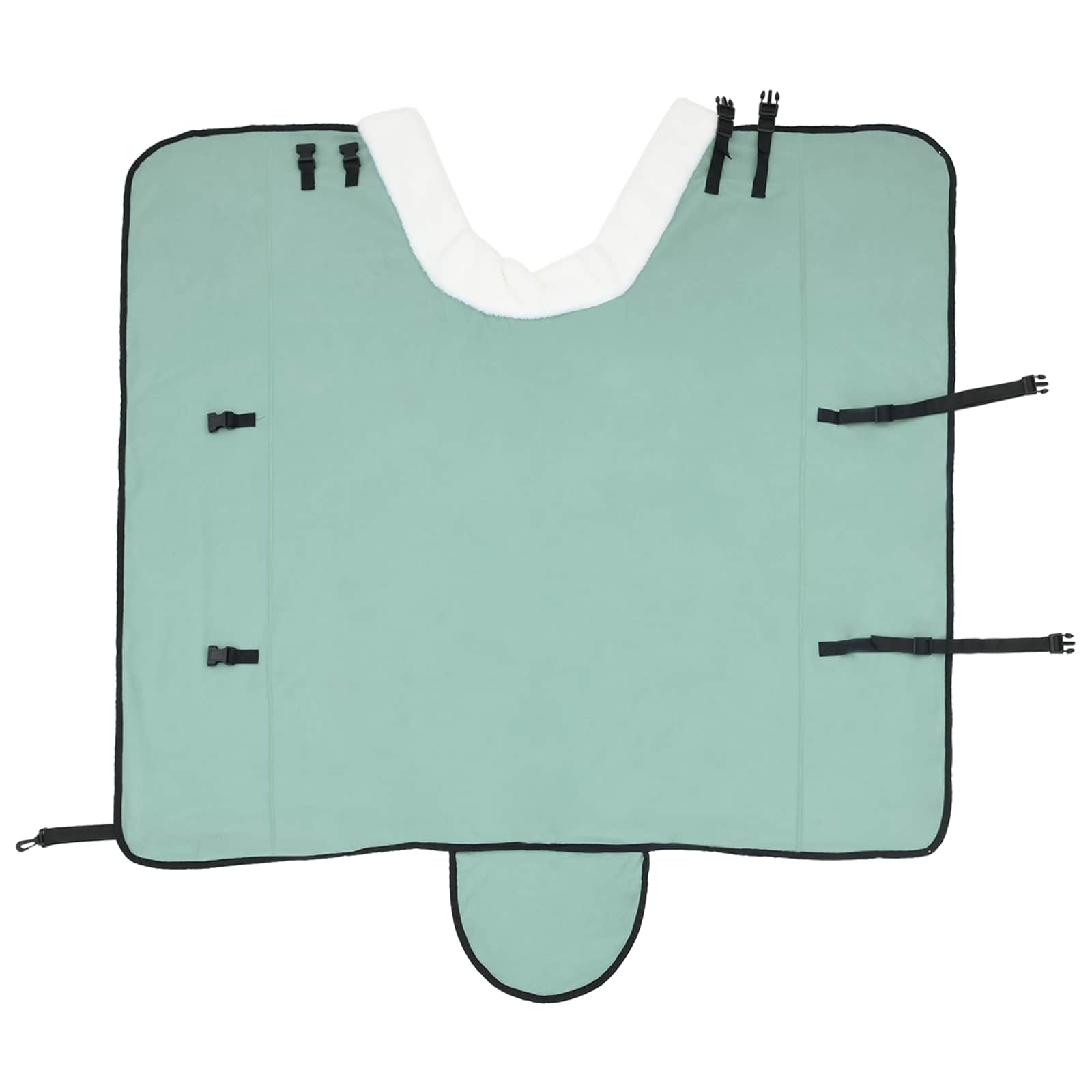 vidaXL Horse Blanket Special Green 125 cm Polar fleece 5