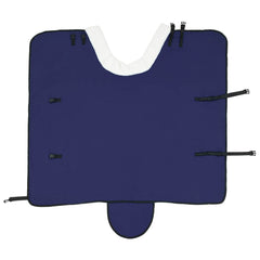 vidaXL Horse Blanket Navy Blue 95 cm Polar fleece 5