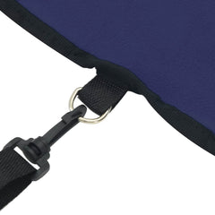 vidaXL Horse Blanket Navy Blue 105 cm Polar fleece 6