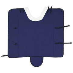 vidaXL Horse Blanket Navy Blue 125 cm Polar fleece 5