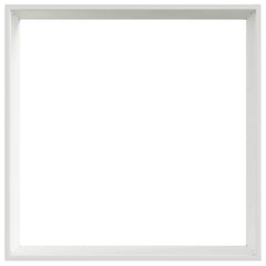 vidaXL Lawn Edging 6 pcs 50 x 50 x 13 cm Steel White 5