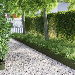 Lawn Edgings Steel Butterfly Olive green