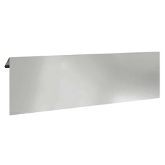 vidaXL Snail Fence 4 pcs 100 x 3.5 x 25 cm Galvanised Steel Silver 6