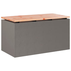 vidaXL Garden Bench 2 -Seater 80 x 40 x43 cm Rusty Rectangular 4