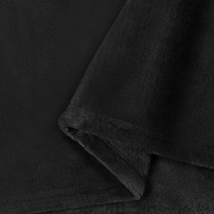 vidaXL Throw Blanket Black 220 x 240 cm 1.37 kg Fleece 6