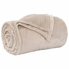 vidaXL Throw Blankets 6 pcs Beige 130 x 150 cm 2.98 kg Fleece 4