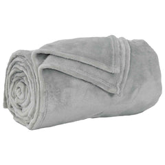 vidaXL Throw Blankets 6 pcs Grey 130 x 150 cm 3.04 kg Fleece 4