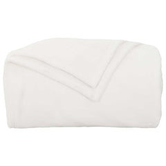 vidaXL Throw Blankets 6 pcs White 130 x 150 cm 3.04 kg Fleece 5