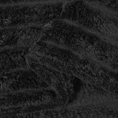 vidaXL Throw Blanket Black 240 x 220 cm 1.36 kg Fleece 6