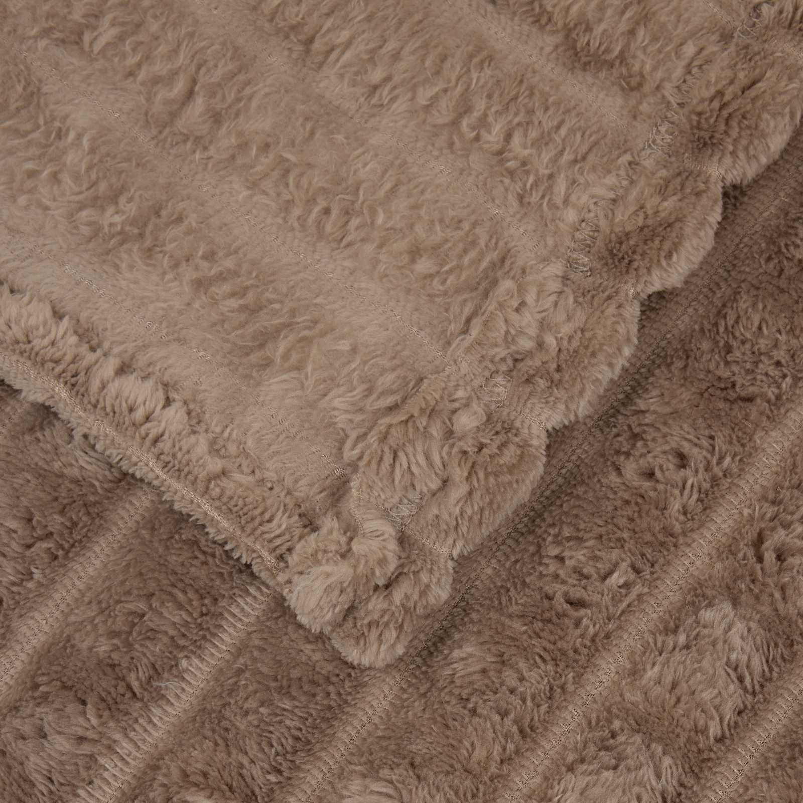 vidaXL Throw Blankets 6 pcs Camel 150 x 130 cm 2.75 kg Fleece 6
