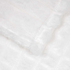 vidaXL Throw Blankets 6 pcs White 150 x 130 cm 2.75 kg Fleece 6