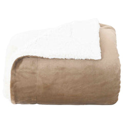vidaXL Throw Blanket Camel 150 x 200 cm 1.64 kg Fleece 4