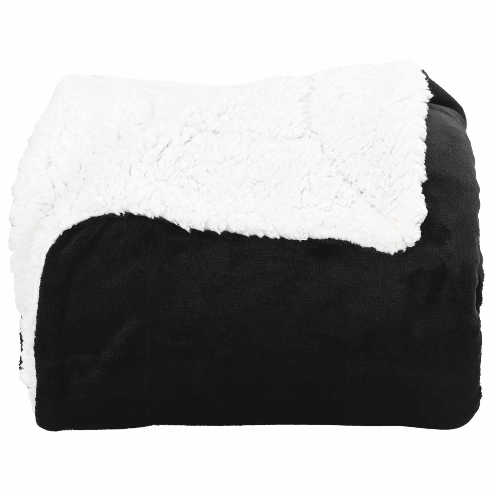 vidaXL Throw Blanket Black 150 x 200 cm 1.64 kg Fleece 4