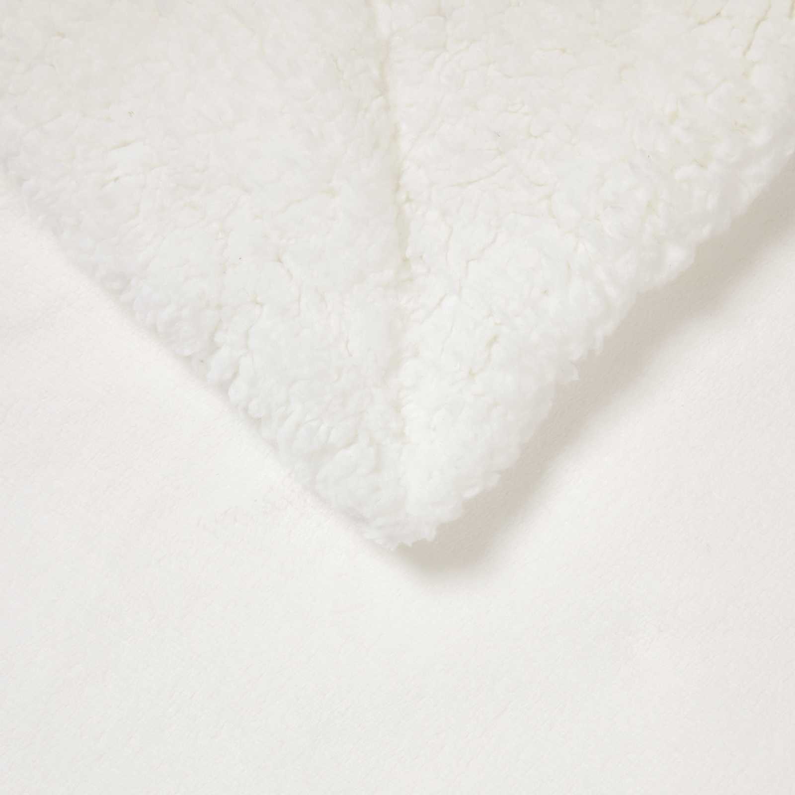 vidaXL Throw Blanket White 150 x 200 cm 1.64 kg Fleece 5