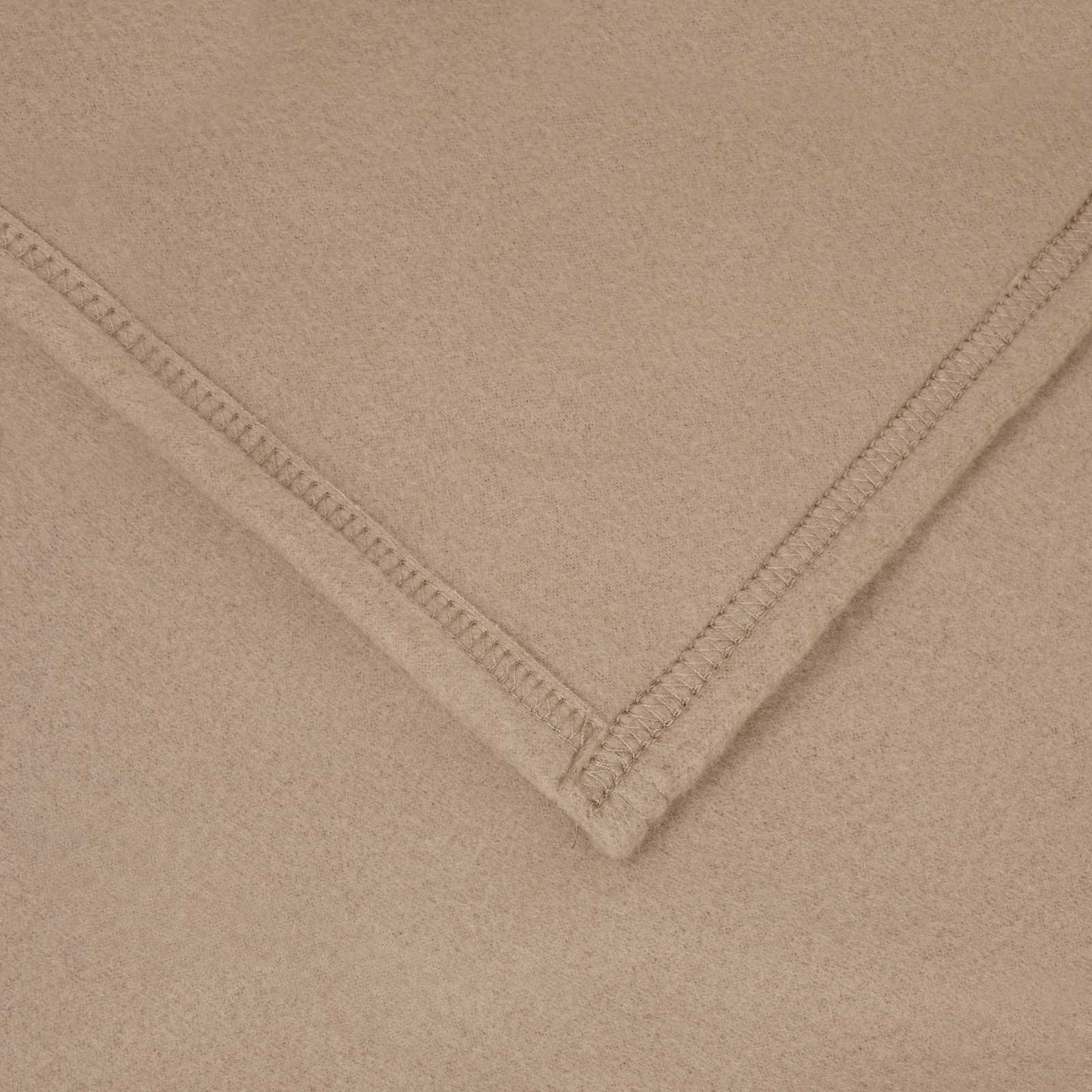 vidaXL Throw Blankets 6 pcs Camel 170 x 130 cm 1.97 kg Fleece 6