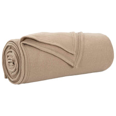 vidaXL Throw Blankets 6 pcs Camel 170 x 130 cm 1.97 kg Fleece 4