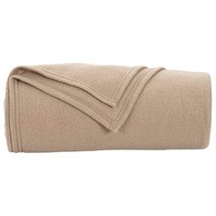 vidaXL Throw Blankets 6 pcs Camel 170 x 130 cm 1.97 kg Fleece 5