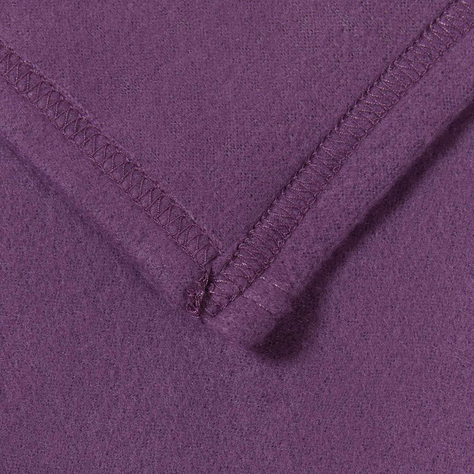 vidaXL Throw Blankets 6 pcs Purple 200 x 150 cm 2.61 kg Fleece 6