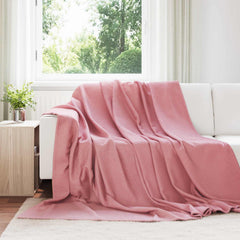 Throw Blankets 240 x 220 cm 4.28 kg Fleece 6 pcs Pink