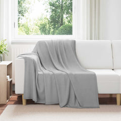 Throw Blankets 200 x 150 cm 10.08 kg Fleece 24 pcs Grey