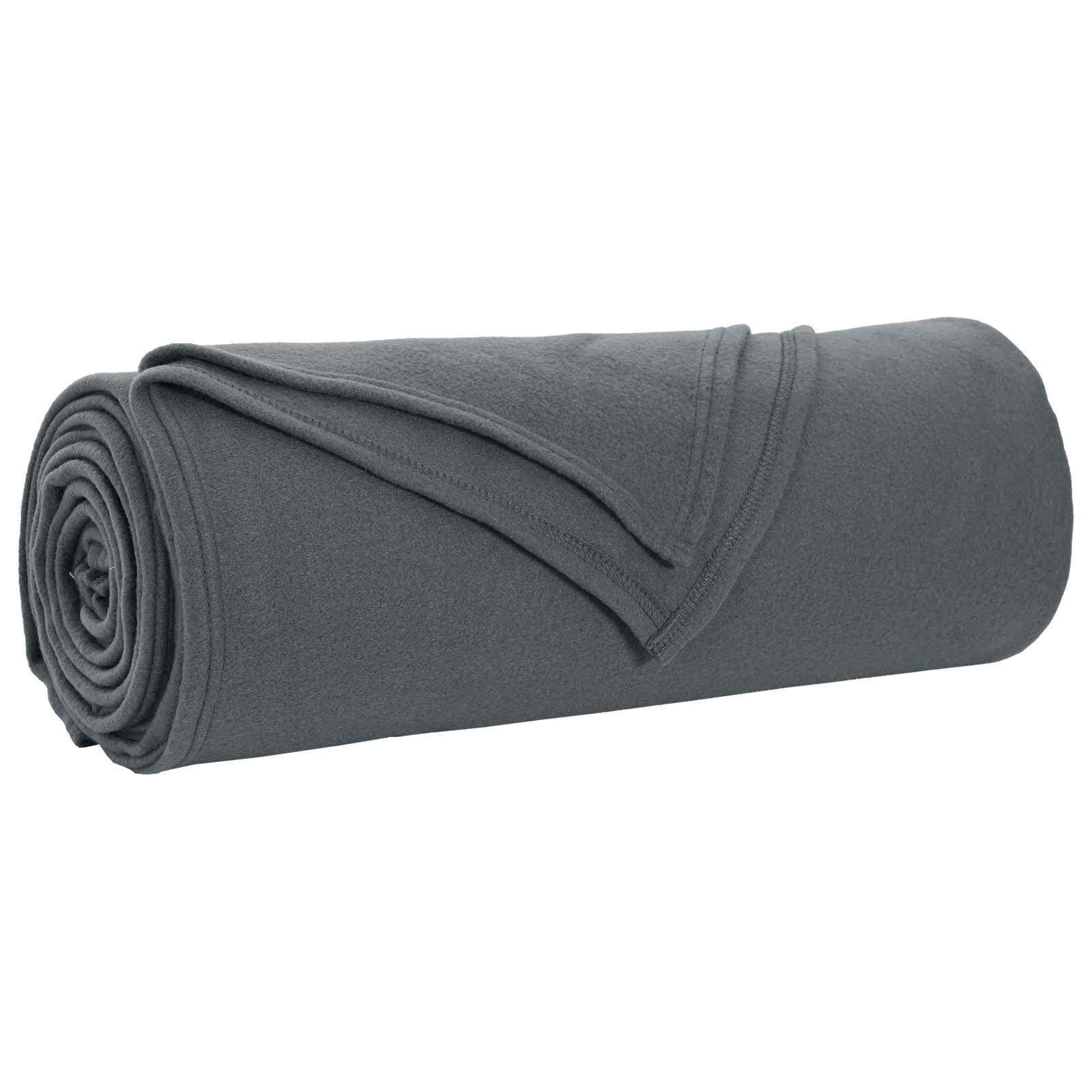 vidaXL Throw Blankets 6 pcs Dark Grey 210 x 140 cm 2.56 kg Fleece 4