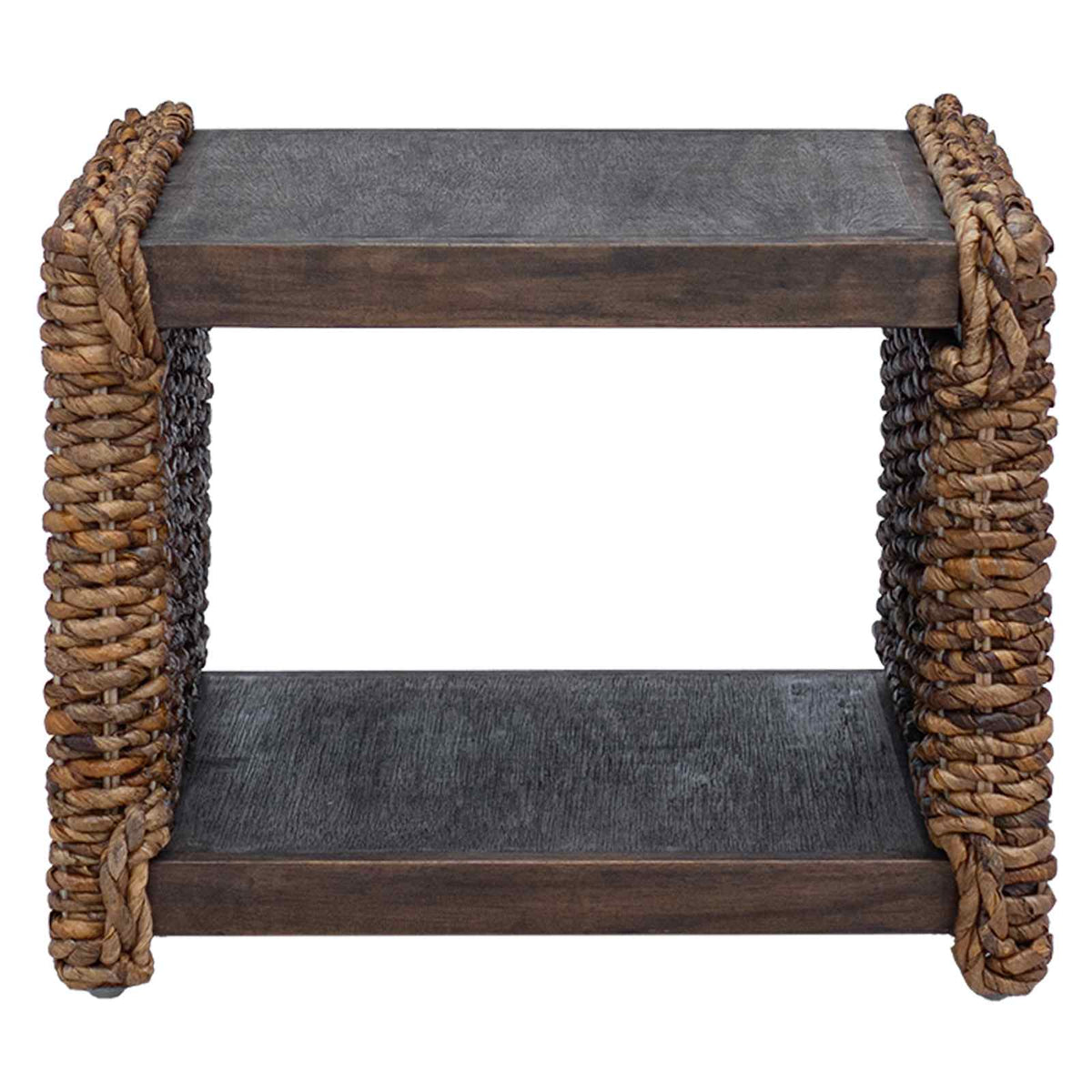 Coffee Table Natural 45 x 45 x 45 cm Solid Mahogany Wood 44.5 cm 45 cm 45 cm