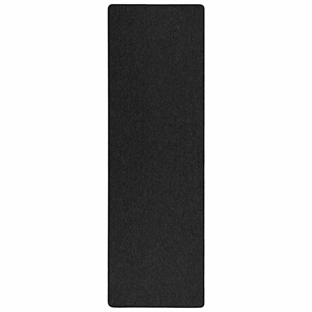 vidaXL Carpet Runner Anthracite 80 x 500 cm 100% Polypropylene 2