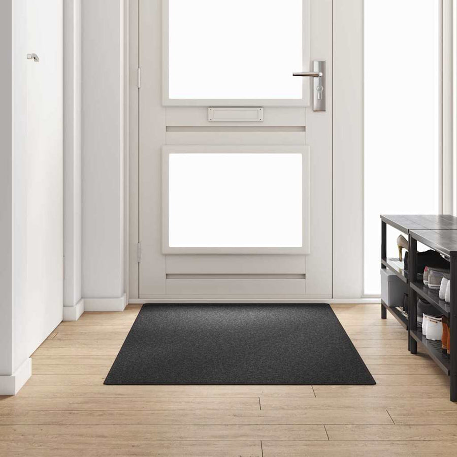 vidaXL Carpet Runner Dark Grey 100 x 200 cm 100% Polypropylene 1