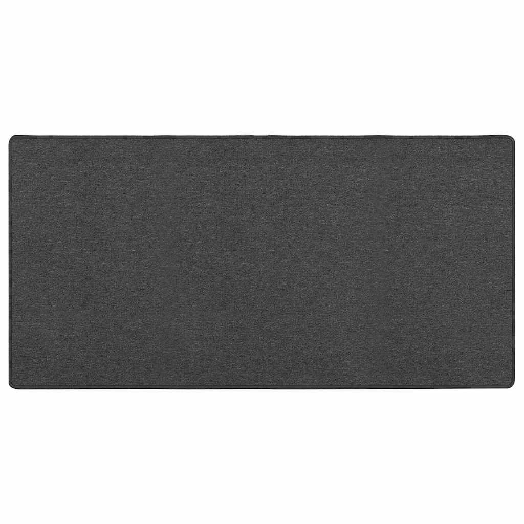 vidaXL Carpet Runner Dark Grey 100 x 200 cm 100% Polypropylene 2
