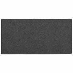 vidaXL Carpet Runner Dark Grey 100 x 200 cm 100% Polypropylene 2