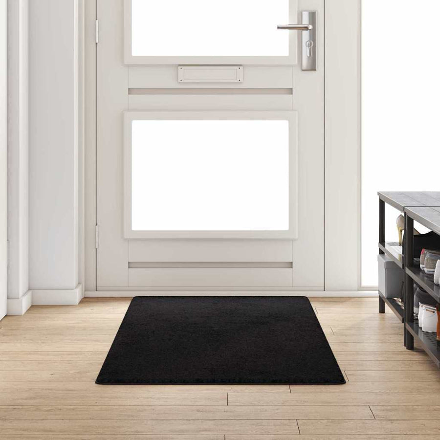 vidaXL Carpet Runner Black 80 x 200 cm 100% Polypropylene Tuft 1