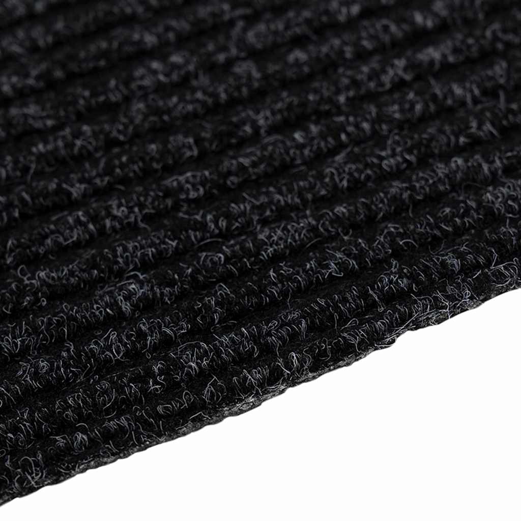 vidaXL Carpet Runner Anthracite 80 x 150 cm Fabric 6