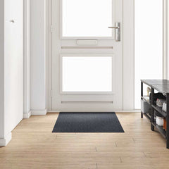 vidaXL Carpet Runner Anthracite 80 x 150 cm Fabric 1