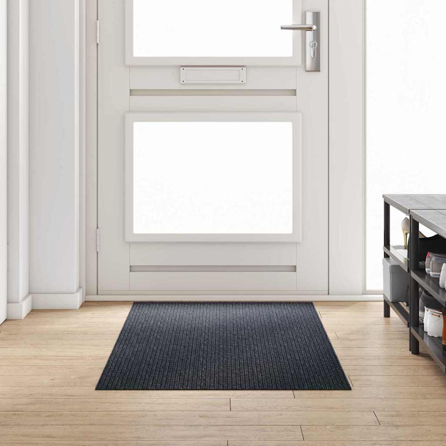 vidaXL Carpet Runner Anthracite 80 x 200 cm Fabric 1