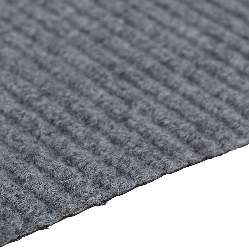 vidaXL Carpet Runner Light Grey 80 x 150 cm Fabric 6