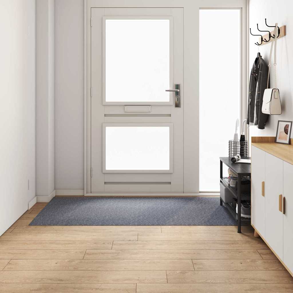 vidaXL Carpet Runner Light Grey 100 x 200 cm Fabric 3