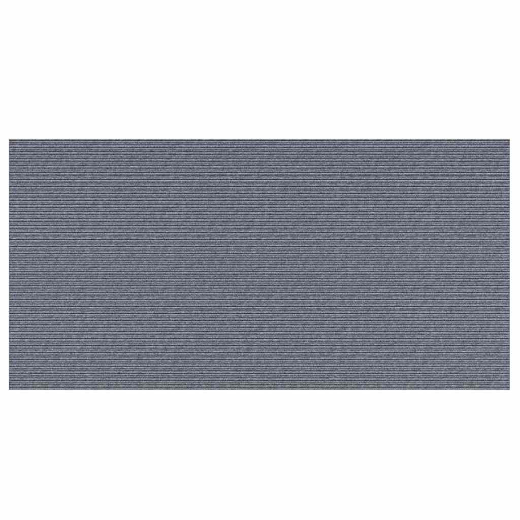 vidaXL Carpet Runner Light Grey 100 x 200 cm Fabric 2