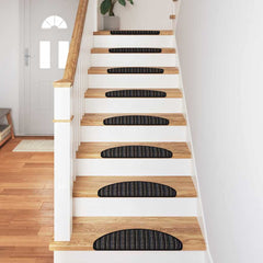 vidaXL Self-adhesive Stair Mats 15 pcs 56 x 17 x 3 cm Non-Slip 4