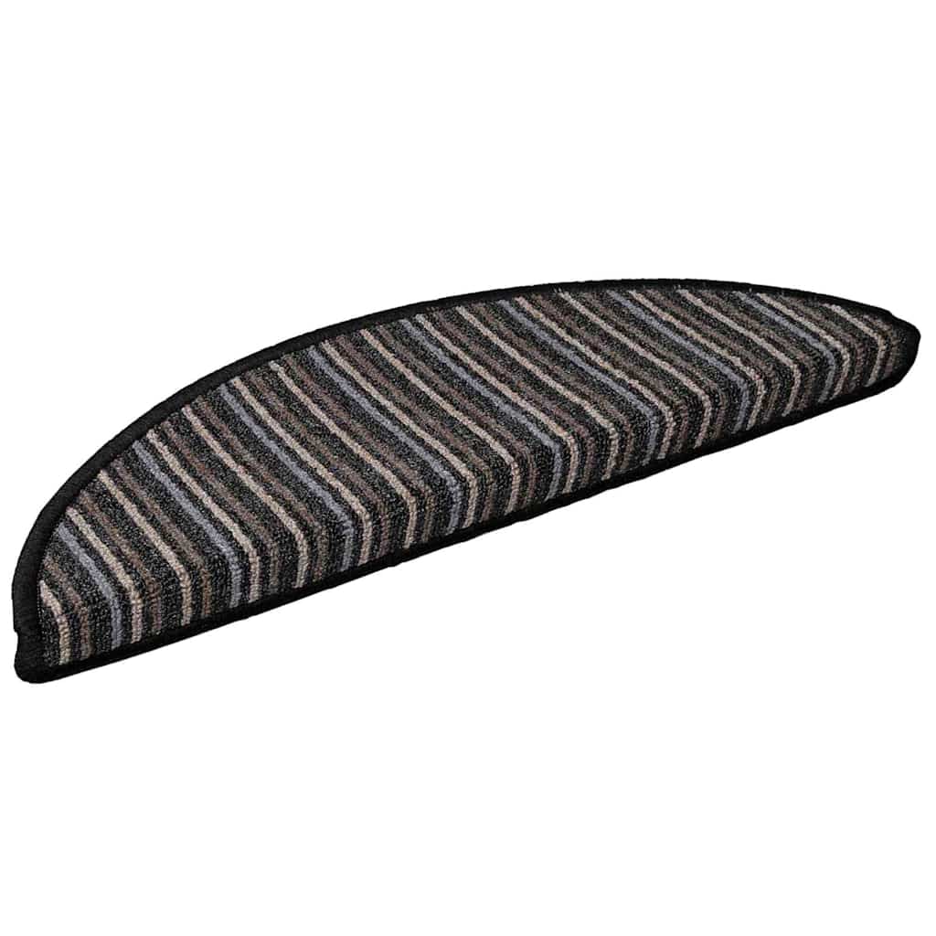 vidaXL Self-adhesive Stair Mats 15 pcs 56 x 17 x 3 cm Non-Slip 2