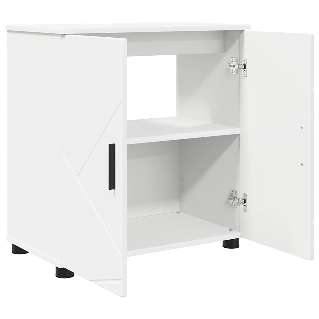 Bathroom Furniture Set 3 pcs 61 x 35 x 64 cm White