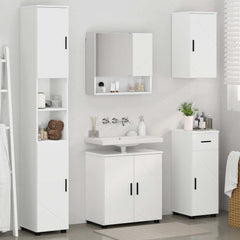 Bathroom Furniture Set 5 pcs 61 x 35 x 64 cm White