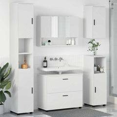 Bathroom Furniture Set 5 pcs White