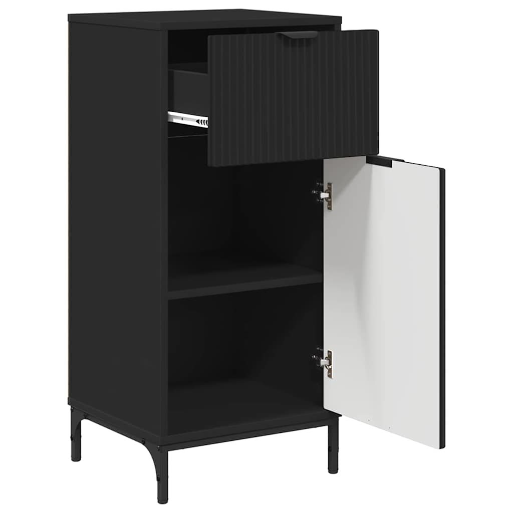 Bathroom Furniture Set 2 pcs Black