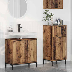 Bathroom Furniture Set 2 pcs Old wood