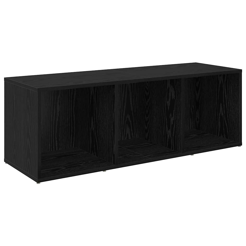 TV Cabinet Engineered Wood Black oak